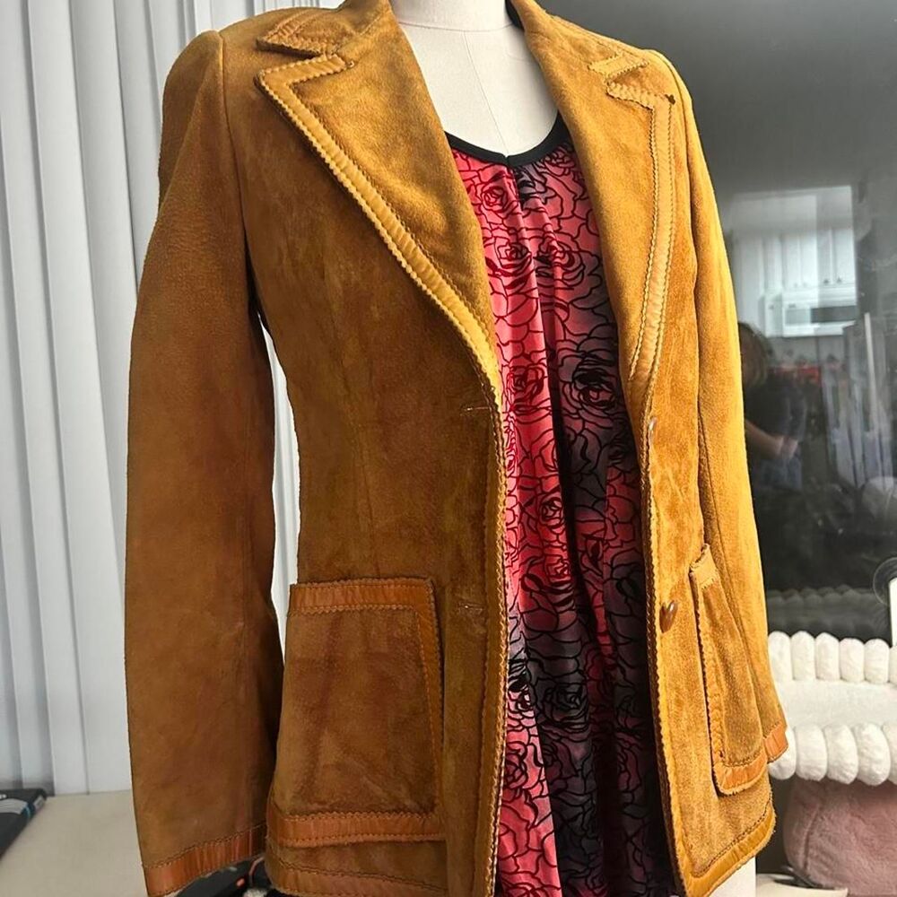 Unbranded Women's Tan and Brown Jacket